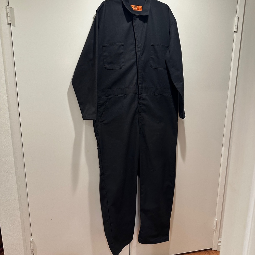 Black Coveralls Men’s 50R Red Kap